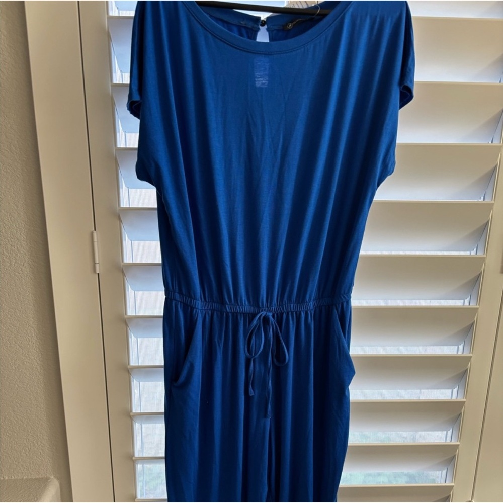 Pretty Garden NWOT Blue Jumpsuit